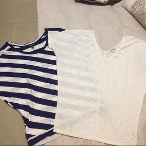 Set of two Express dolman tops